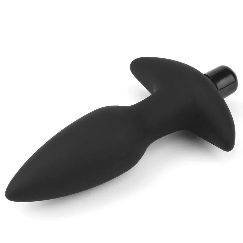 Anal Indulgence Collection Silicone Fantasy Anal Plug - 14.5 cm Vibrating Butt Plug - Take A Peek