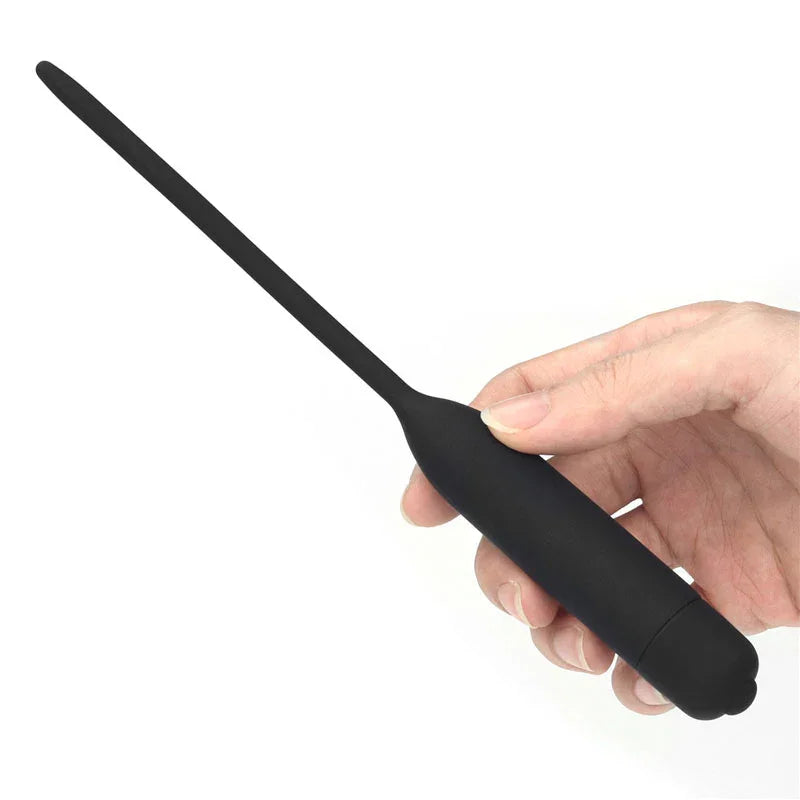Ultimate Silicone Vibrating Urethral Dilator - Vibrating Urethral Sound - Take A Peek