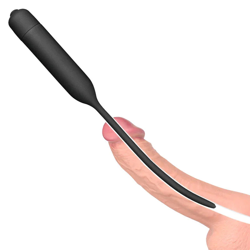 Ultimate Silicone Vibrating Urethral Dilator - Vibrating Urethral Sound - Take A Peek