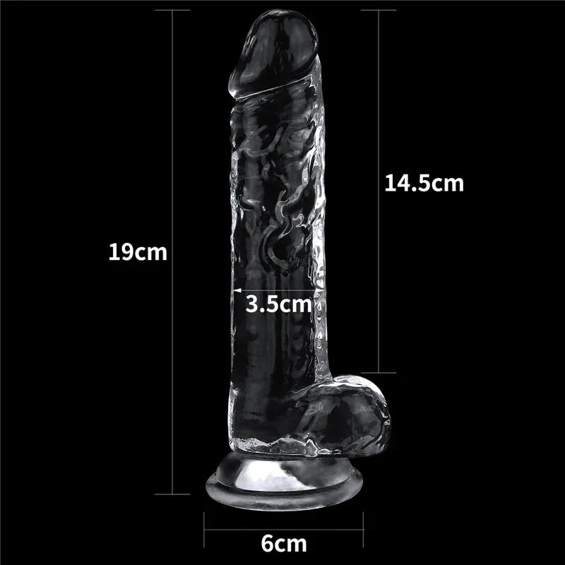 Flawless Dildo 7.5'' - 19 cm Dong - Take A Peek