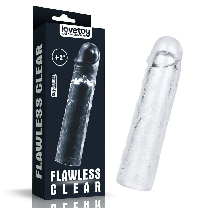 Flawless Penis Sleeve 2'' - 5 cm Penis Extender Sleeve - Take A Peek