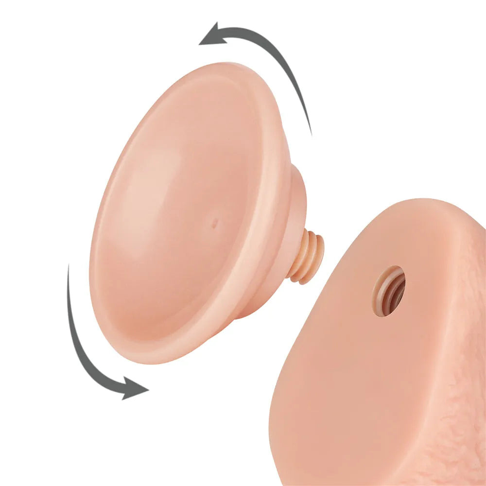 Sliding Skin Dual Layer Dong - 19.5 cm (7.5'') Dong with Flexible Skin - Take A Peek