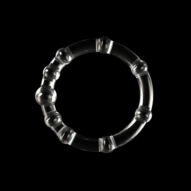 Power Plus Triple Beaded Ring Set - Cock Rings - Set of 3 - Take A Peek