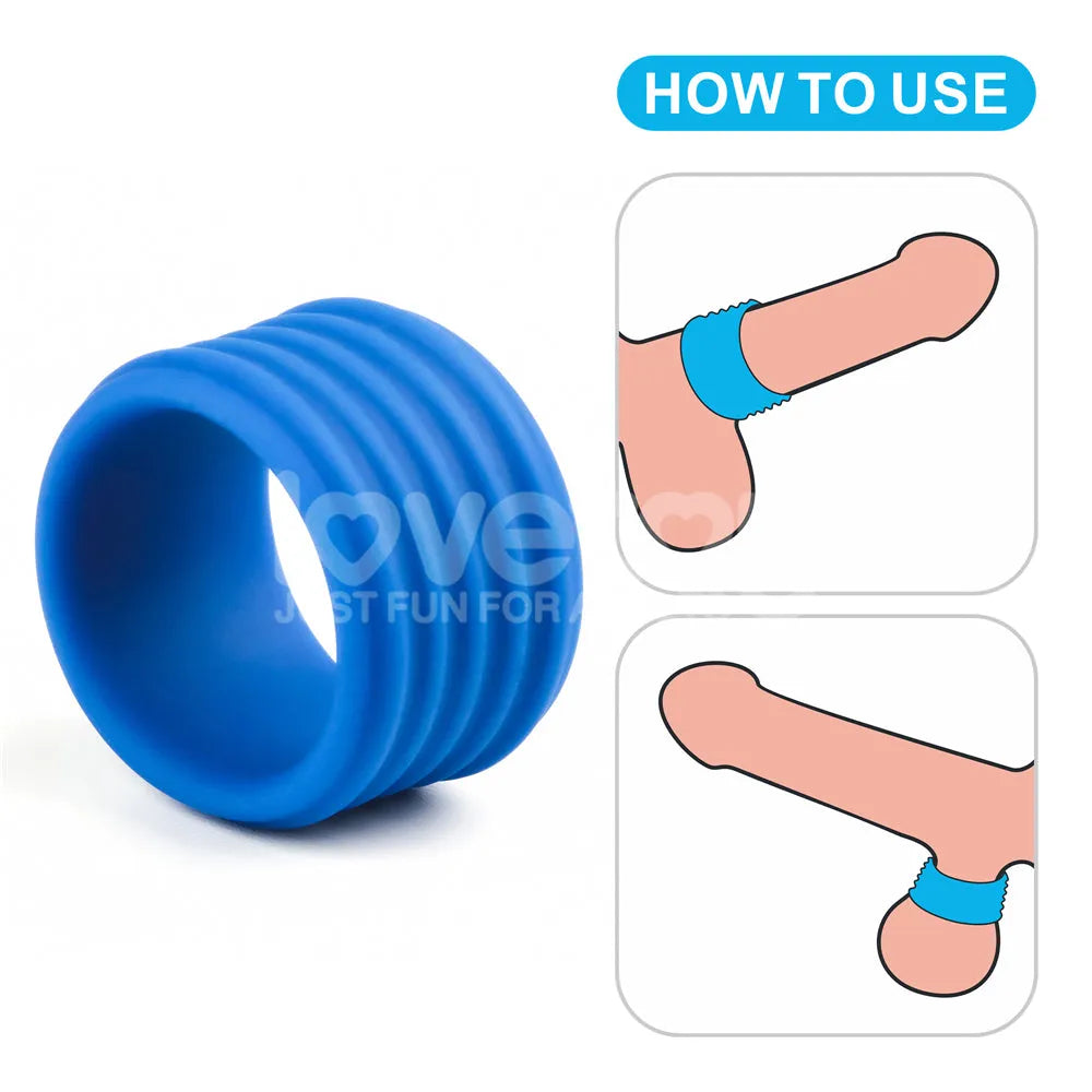 Pinnacle Pro Deep Rib Grip - Cock Ring - Take A Peek