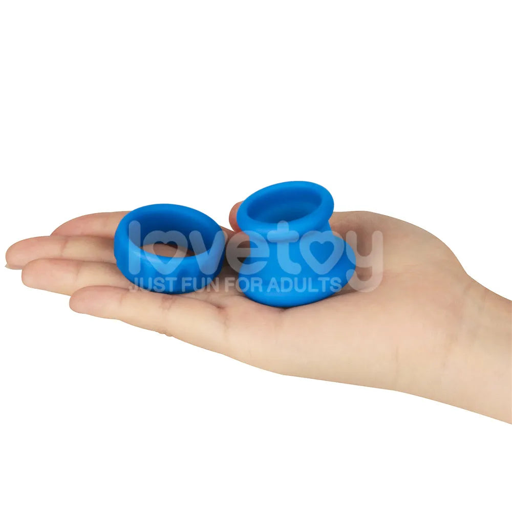 Pinnacle Pro Twin Flex - Cock & Balls Rings - Take A Peek