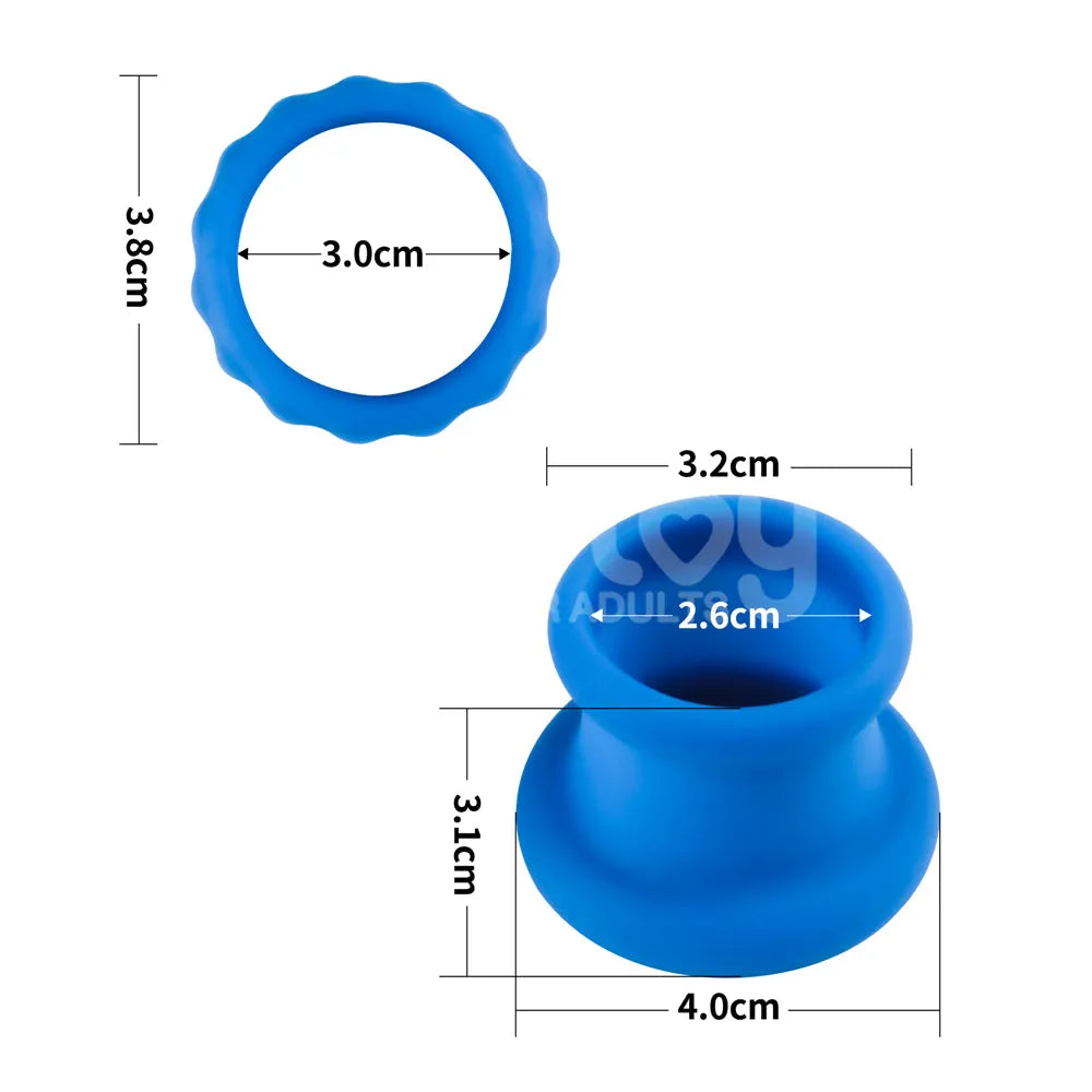 Pinnacle Pro Twin Flex - Cock & Balls Rings - Take A Peek