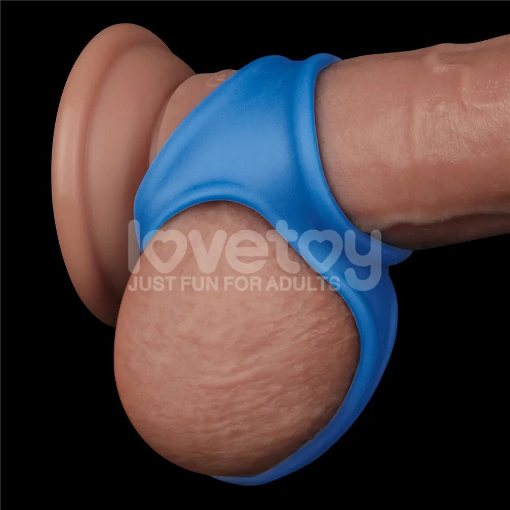 Pinnacle Pro Trio Grip Enhancer - Cock & Balls Ring - Take A Peek