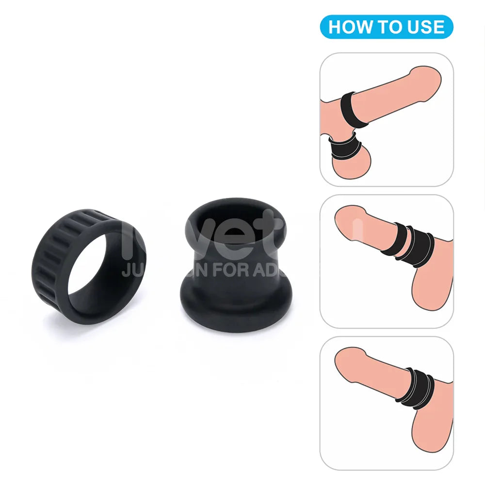 Pinnacle Pro Twin Grip Enhancer - Cock & Balls Ring - Take A Peek