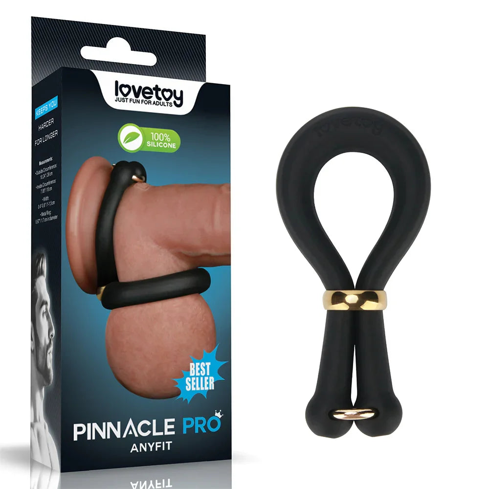Pinnacle Pro Anyfit Stretcher - Adjustable Cock Ring - Take A Peek
