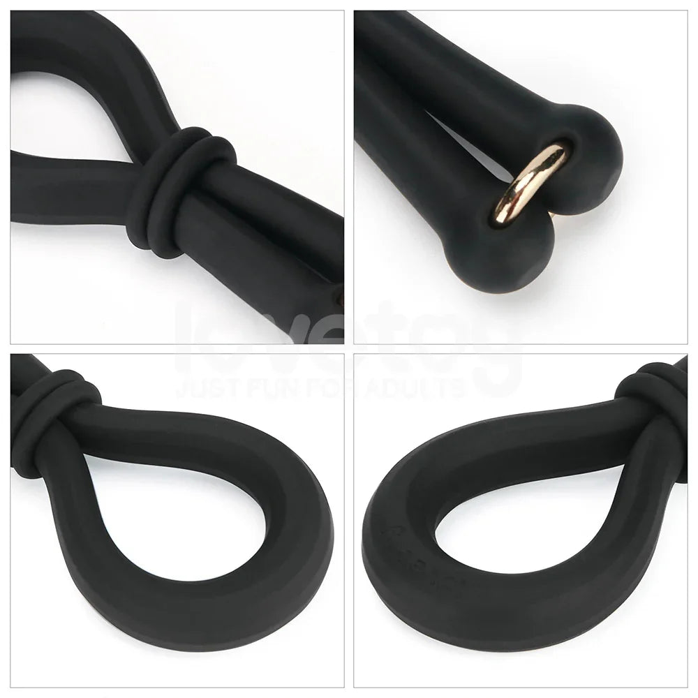 Pinnacle Pro Anyfit Plus Stretcher - Black Adjustable Cock Ring