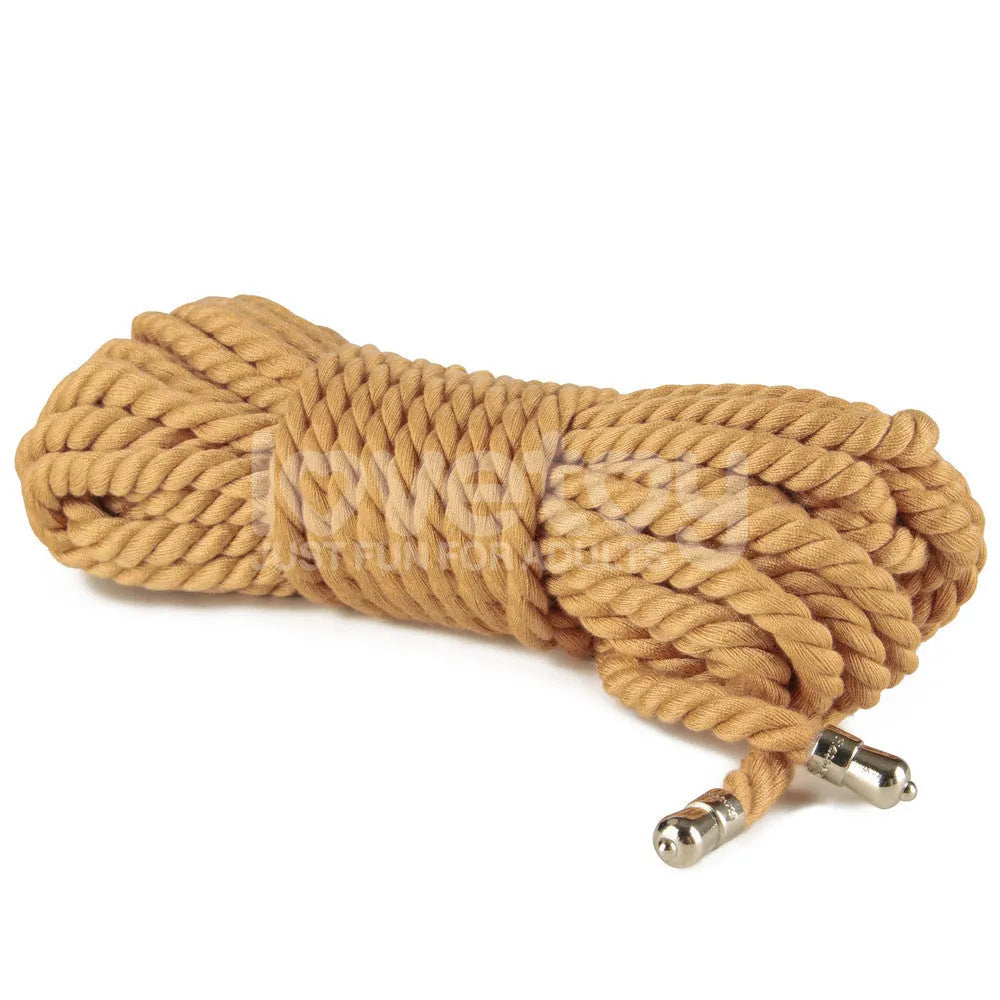 Rebellion Reign Bondage Rope - Natural - Natural Bondage Rope - 10 metre length - Take A Peek
