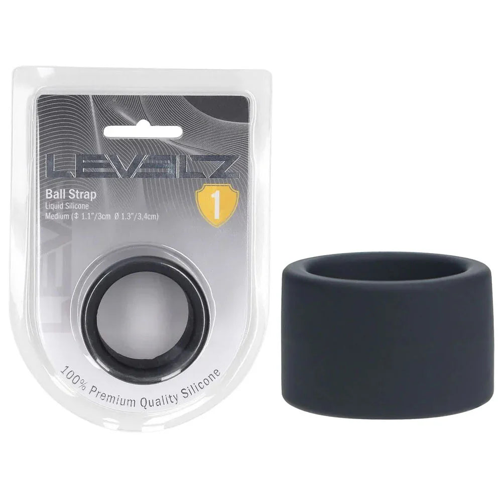 LEVELZ Liquid Silicone Ball Strap - M - - Ball Strap - Take A Peek