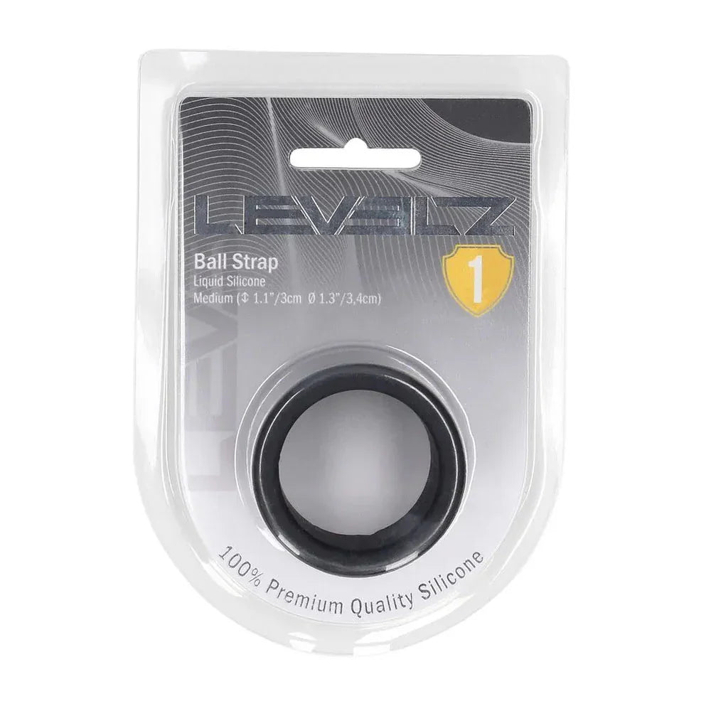 LEVELZ Liquid Silicone Ball Strap - M - - Ball Strap - Take A Peek
