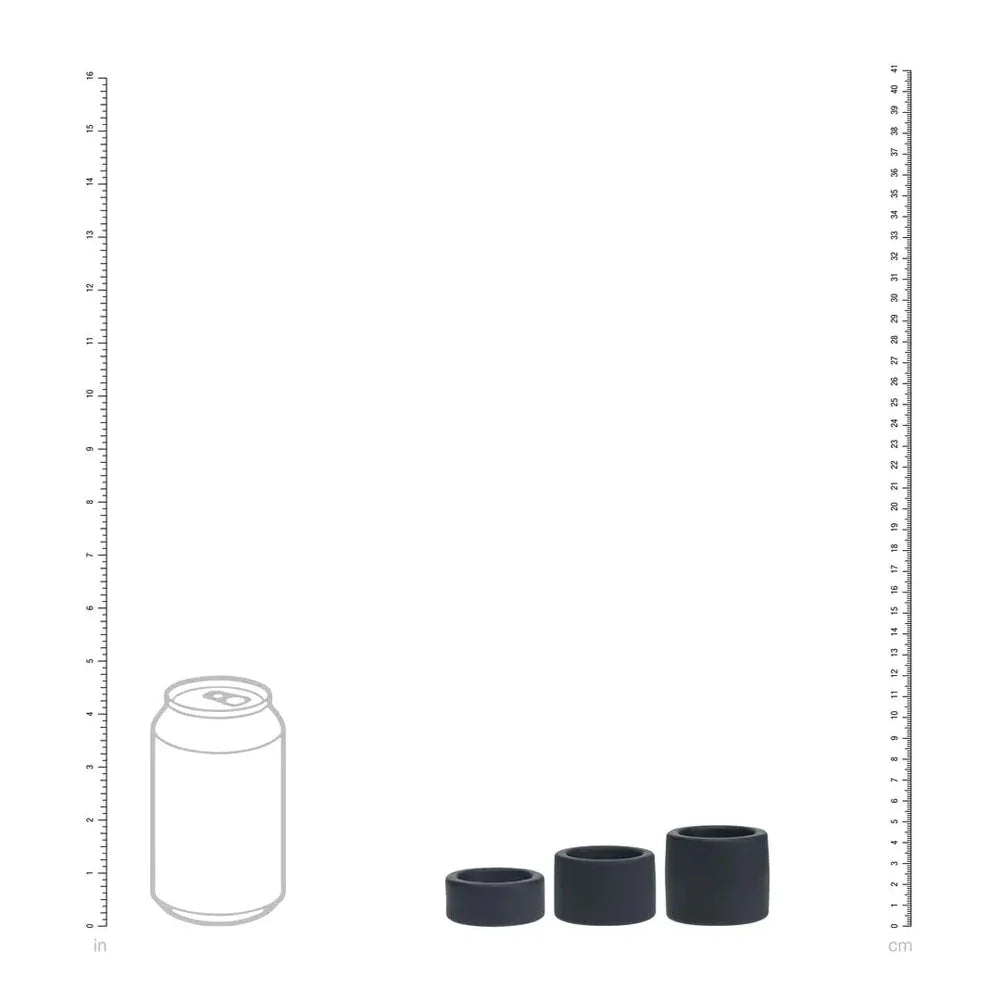 LEVELZ Liquid Silicone Ball Strap Set of 3 - - Ball Stretchers - Set of 3 Sizes - Take A Peek