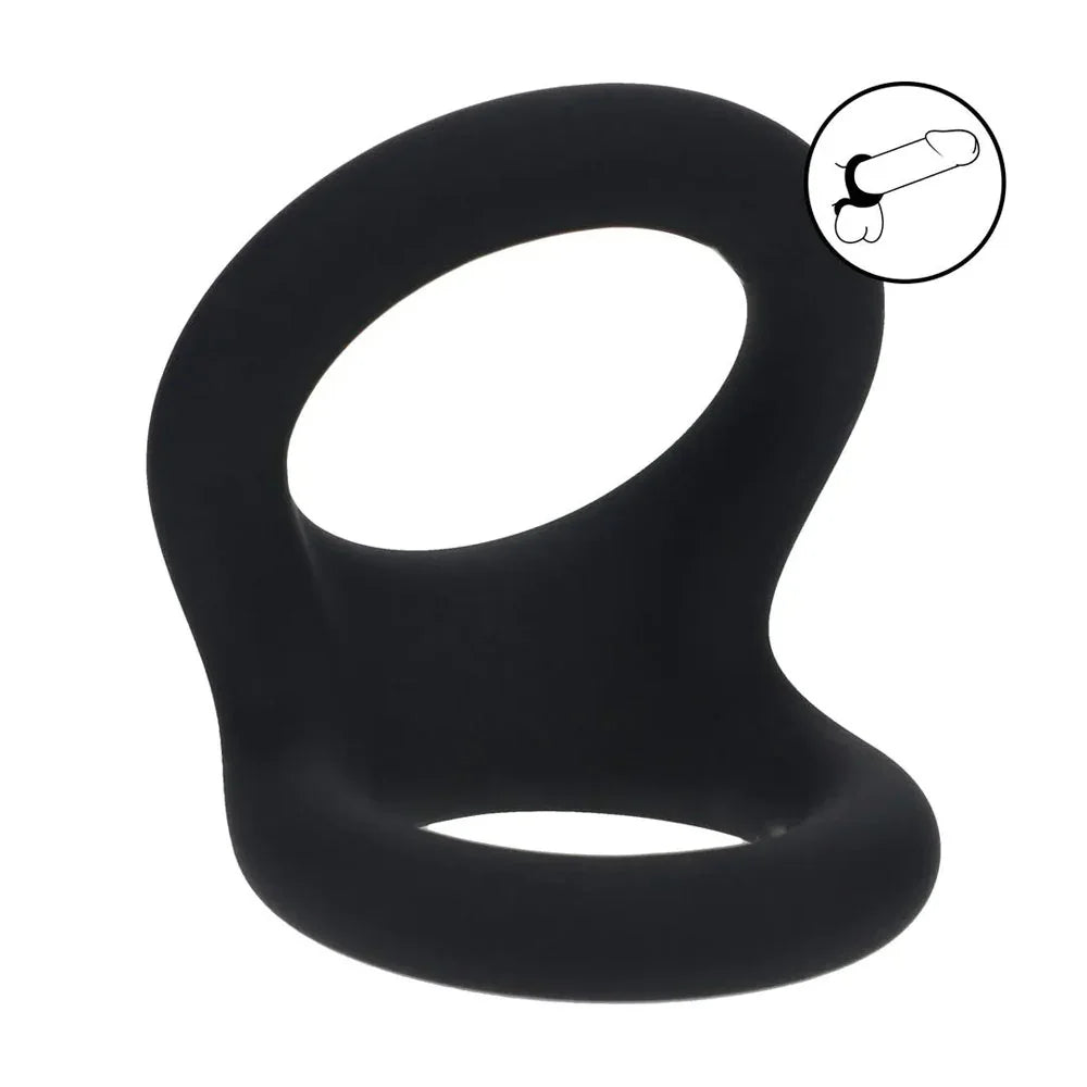 LEVELZ Double O Silicone Cock Ring - M - - Cock & Balls Rings - Take A Peek