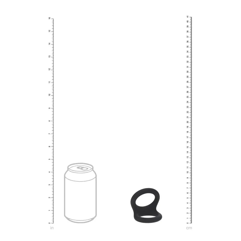 LEVELZ Double O Silicone Cock Ring - L - - Cock & Balls Rings - Take A Peek
