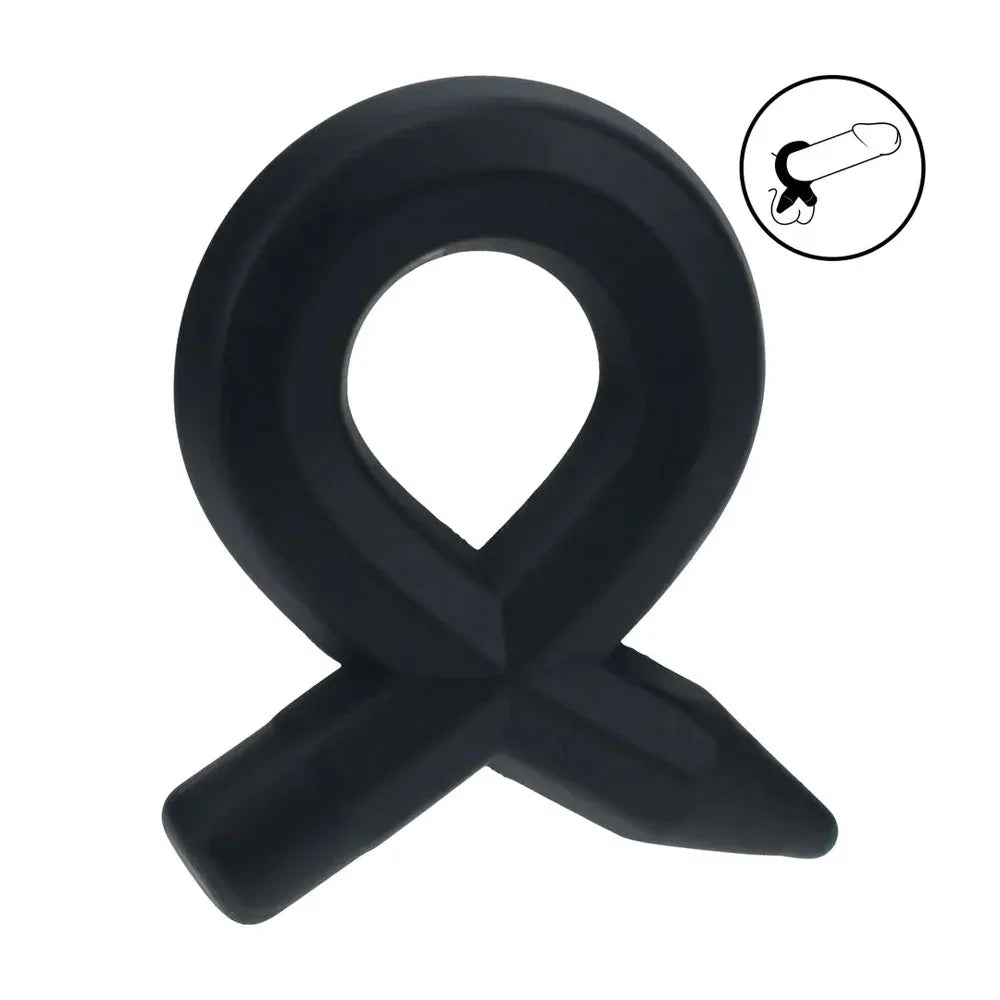 LEVELZ Pencil Liquid Silicone Cock Ring - Cock Ring - Take A Peek