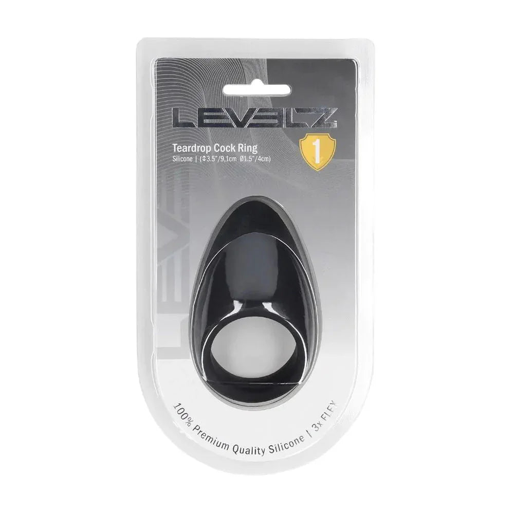 LEVELZ Teardrop Silicone Cock Ring - - Cock Ring - Take A Peek