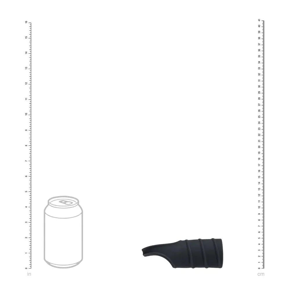 LEVELZ Silicone Cock Ring & Ribbed Sleeve - Cock Ring with Sleeve - Take A Peek