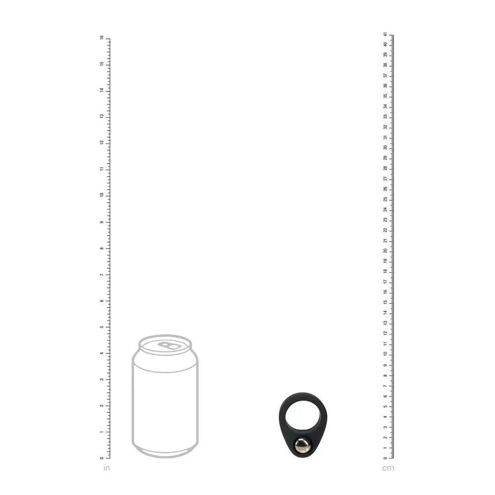 LEVELZ Single Weighted Ball Cock Ring - - Weighted Cock Ring - Take A Peek