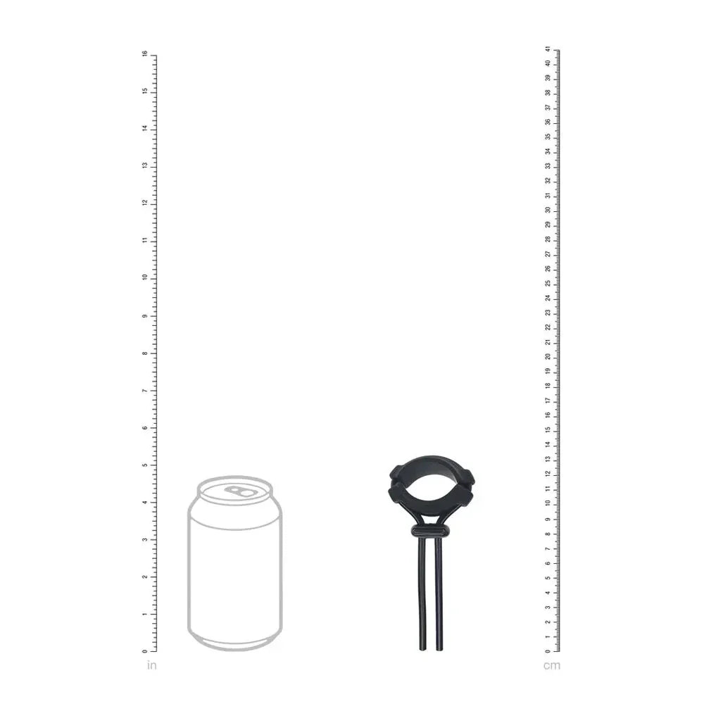 LEVELZ Wide Detachable Lasso Cock Ring - - Adjustable Cock Ring - Take A Peek