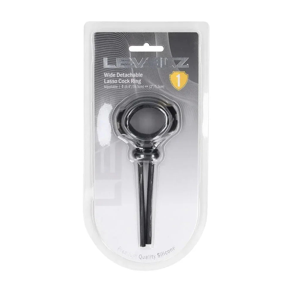LEVELZ Wide Detachable Lasso Cock Ring - - Adjustable Cock Ring - Take A Peek