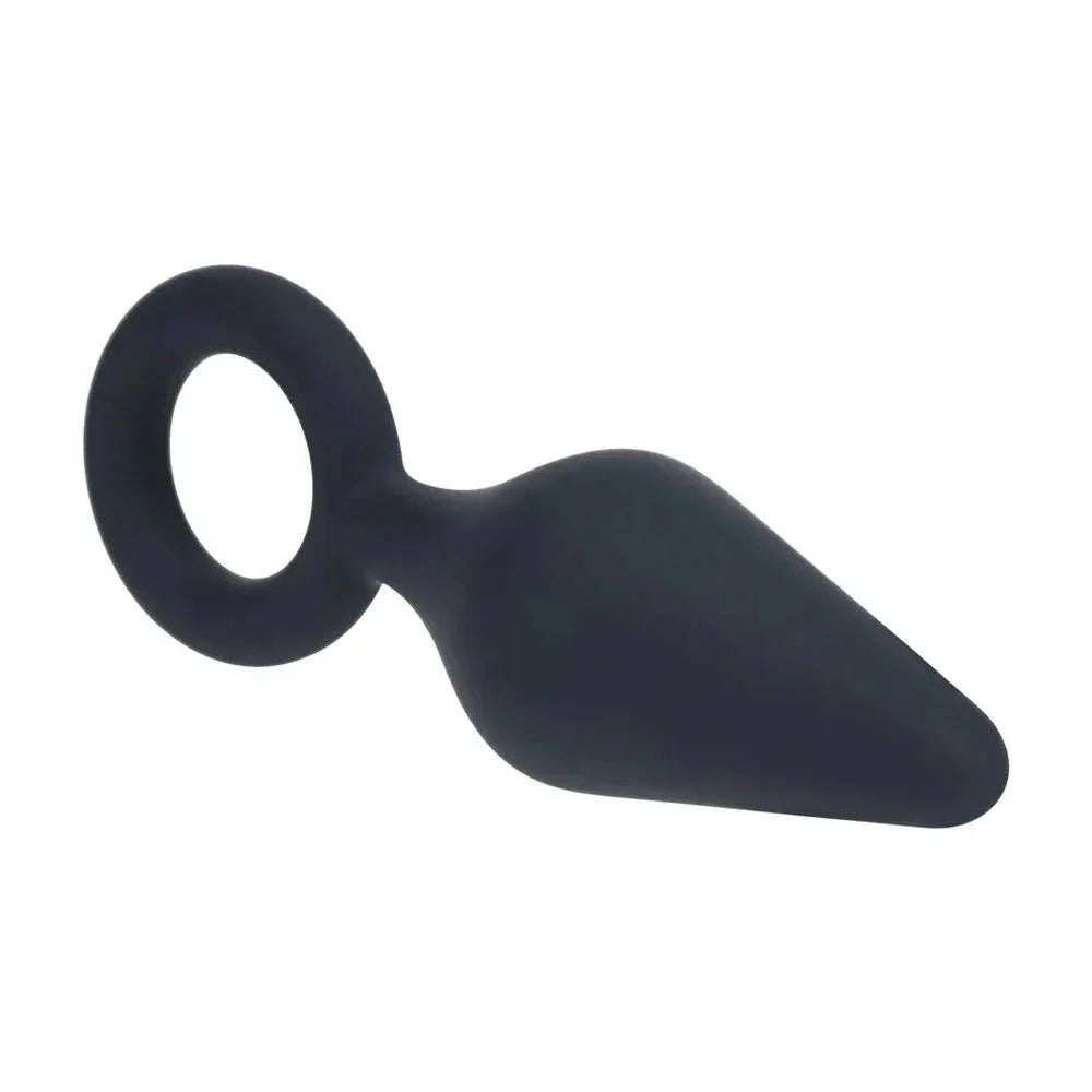 LEVELZ Silicone Anal Plug with Loop - Small - - Small Butt Plug - Take A Peek