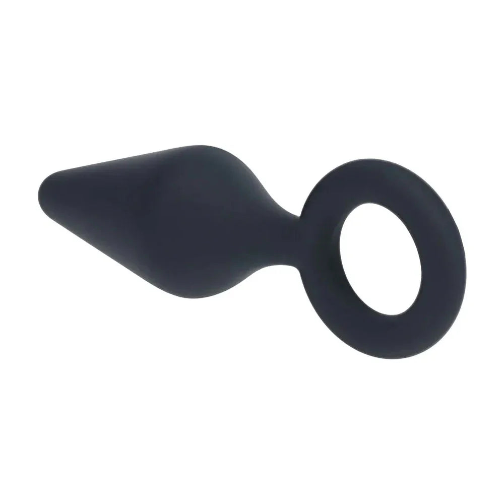 LEVELZ Silicone Anal Plug with Loop - Small - - Small Butt Plug - Take A Peek