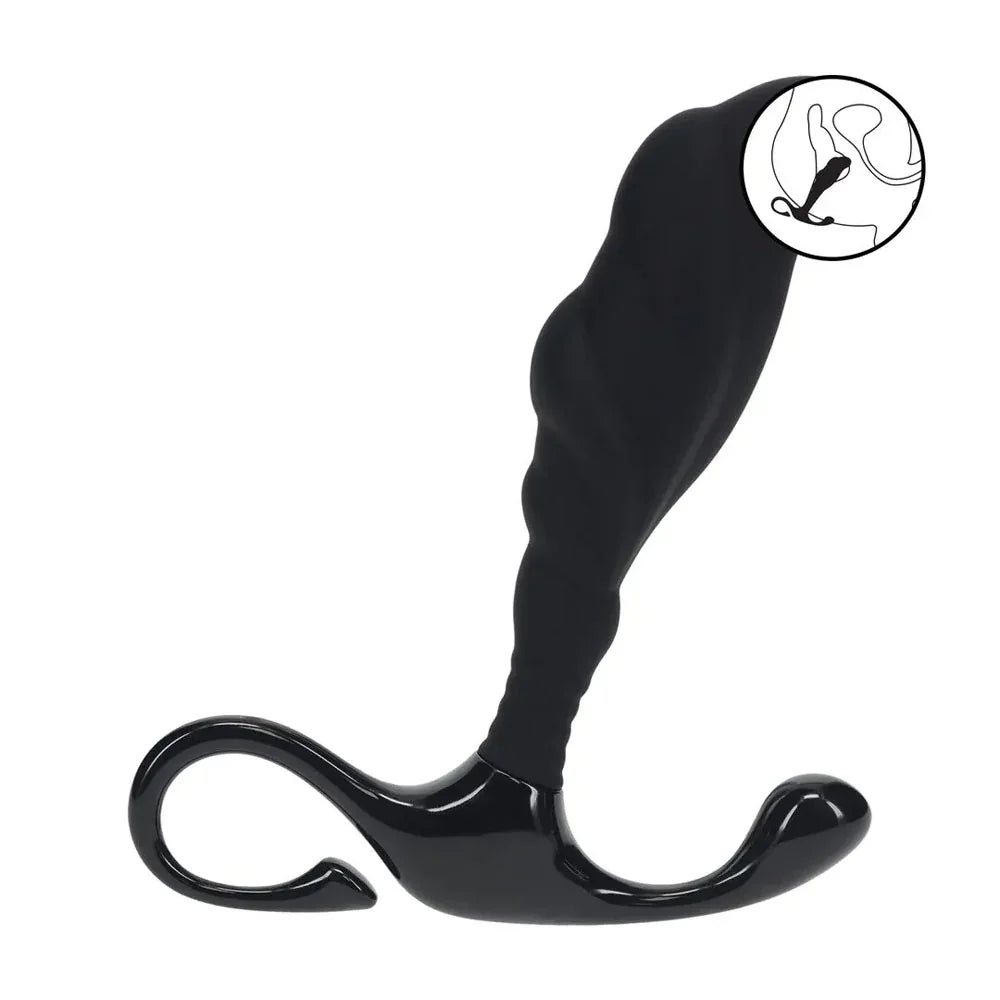 LEVELZ Rippled with Hard Loop Prostate Massager - Small - Small Prostate Massager - Take A Peek