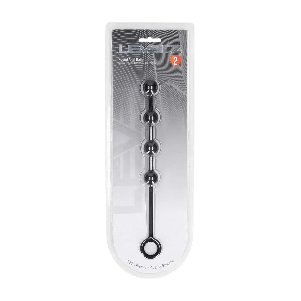 LEVELZ Round Silicone Anal Balls - S - 20mm - 23 cm Small Anal Balls - Take A Peek