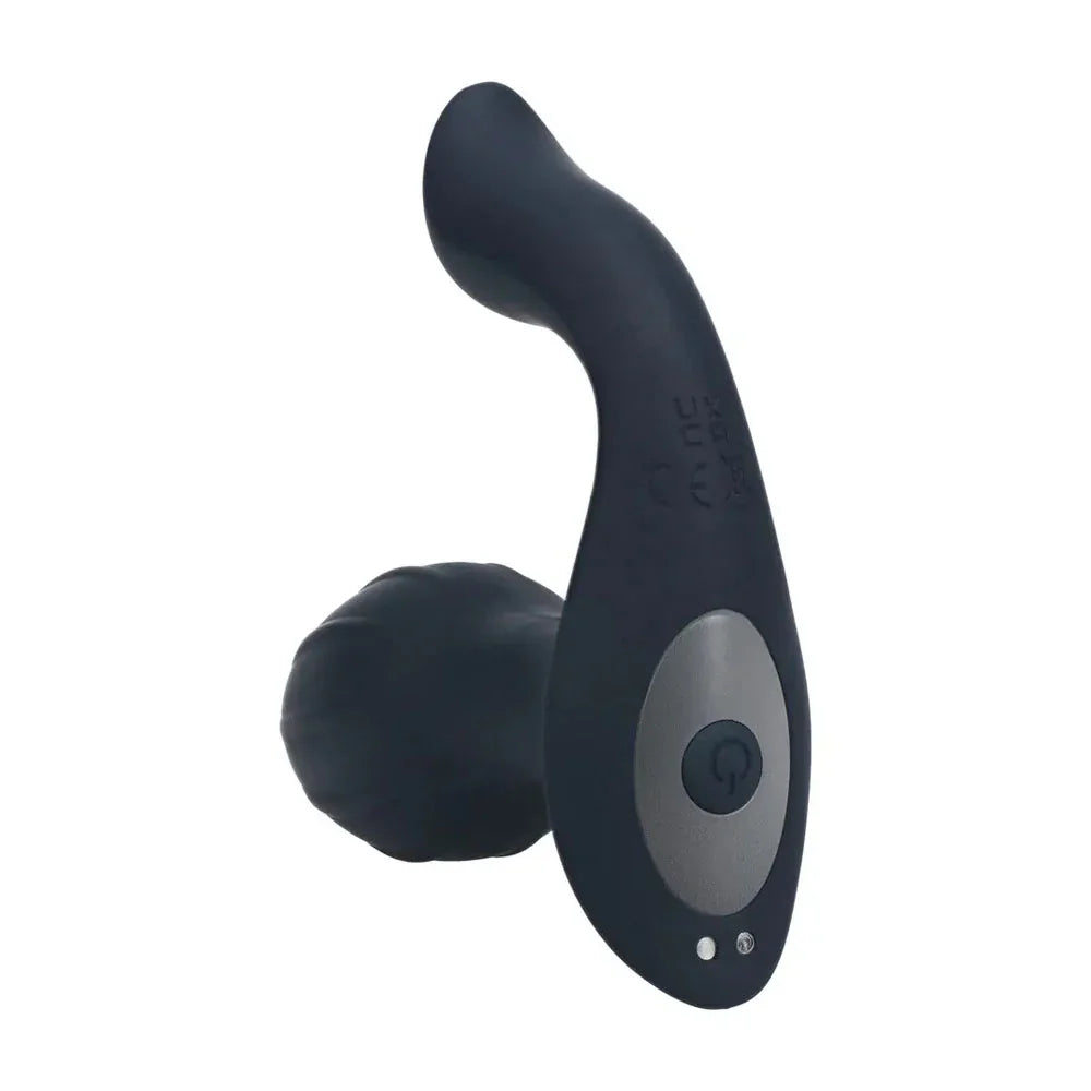 LEVELZ Vibrating & Rotating Anal Plug with Ball Stimulator - 10.7 cm USB Rechargeable Vibrating Butt Plug - Take A Peek