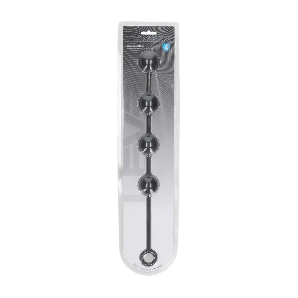 LEVELZ Round Silicone Anal Balls - L - 40mm - 40.5 cm Large Anal Beads - Take A Peek