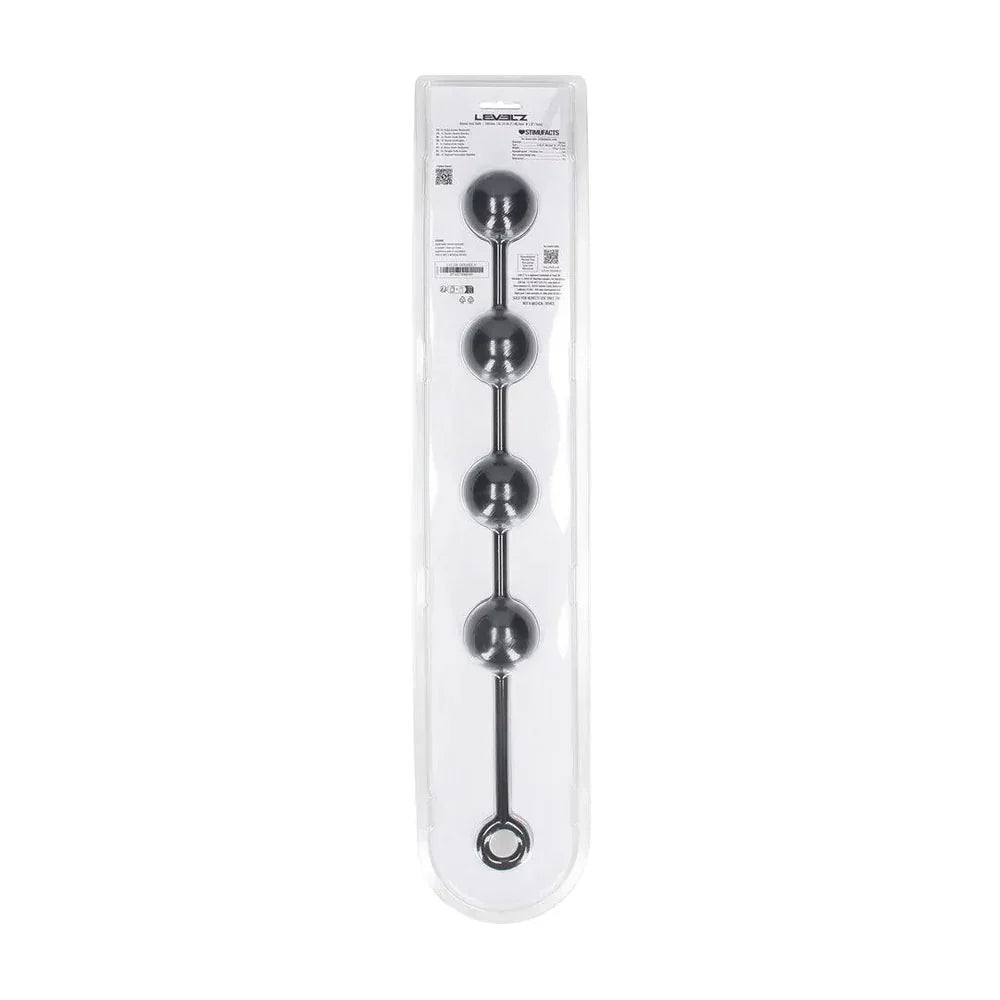 LEVELZ Round Anal Balls - XL - 50mm - 46.5 cm XL Anal Beads - Take A Peek