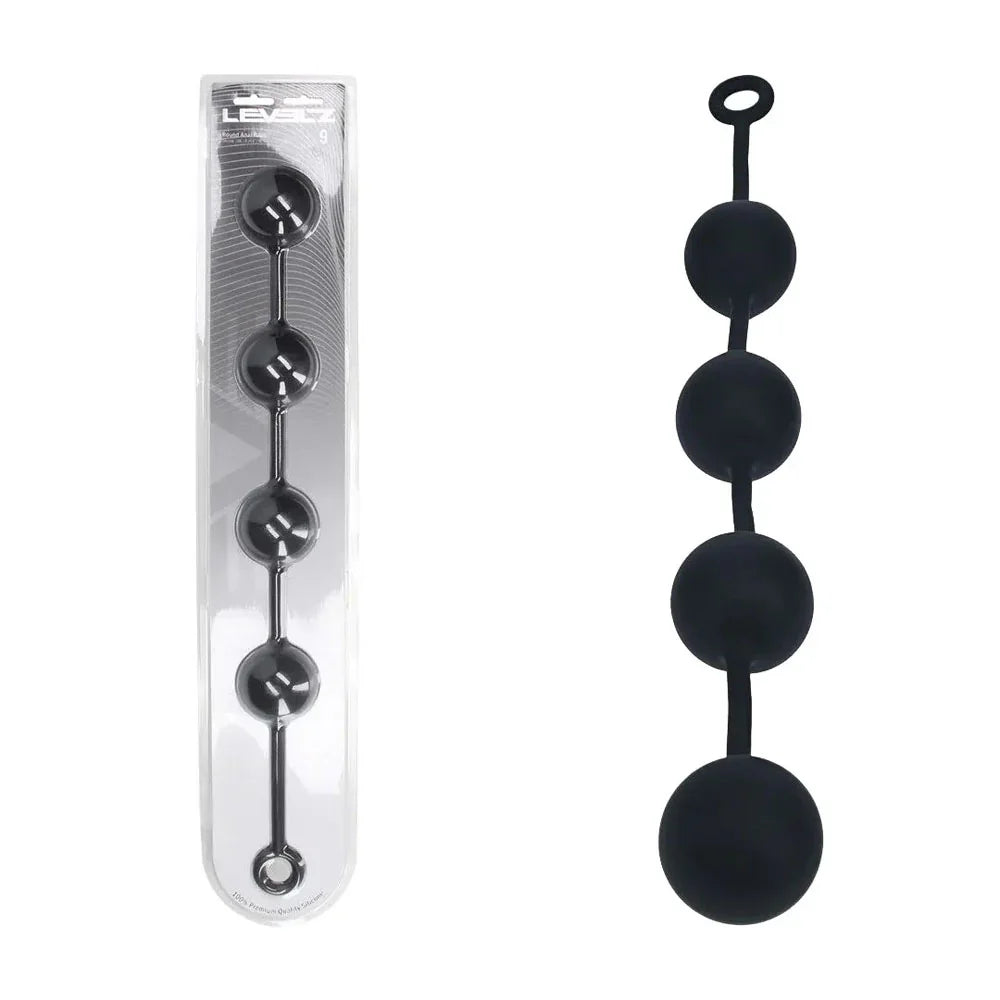 LEVELZ Round Anal Balls - XXL - 60mm - 52.5 cm XXL Anal Beads - Take A Peek