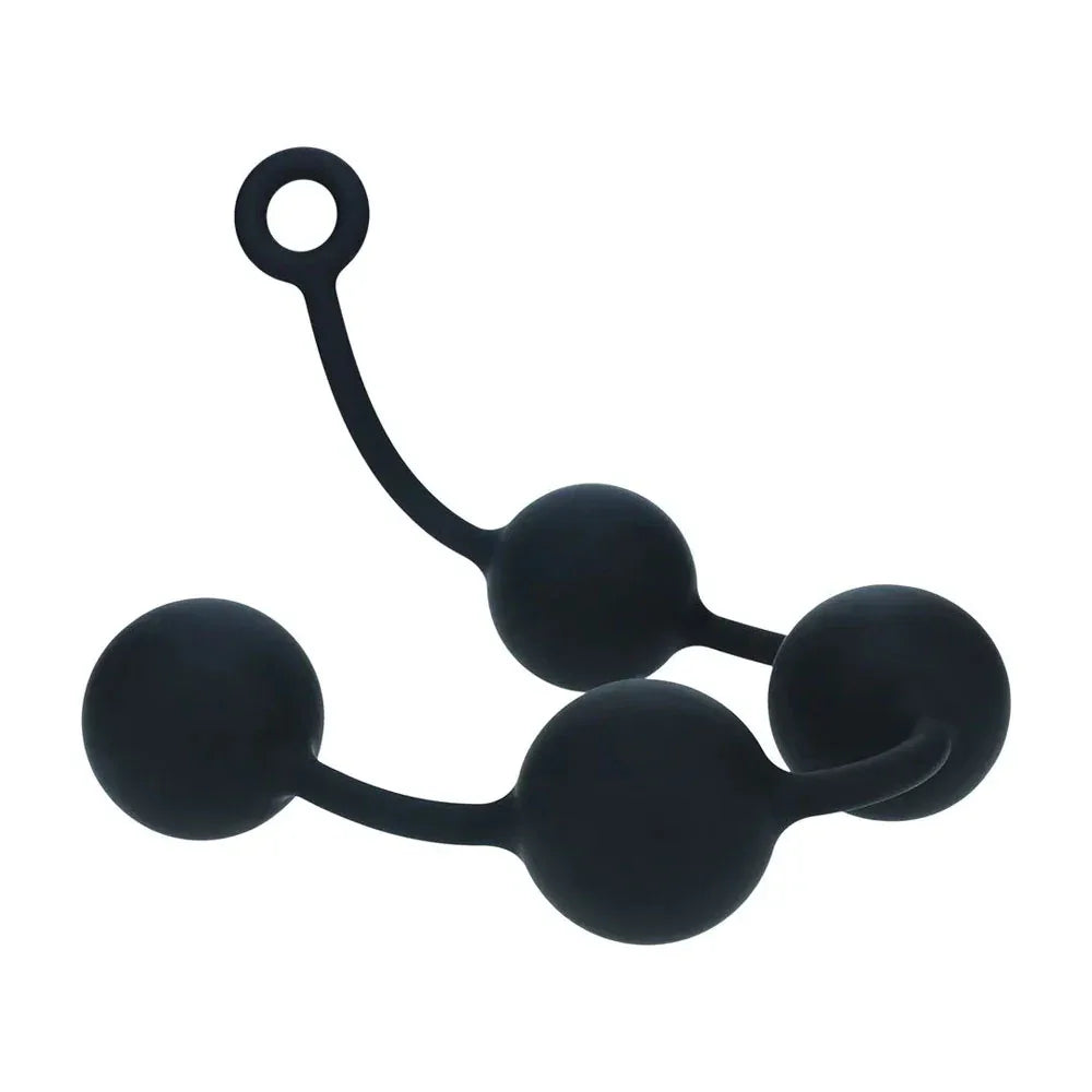 LEVELZ Round Anal Balls - XXL - 60mm - 52.5 cm XXL Anal Beads - Take A Peek