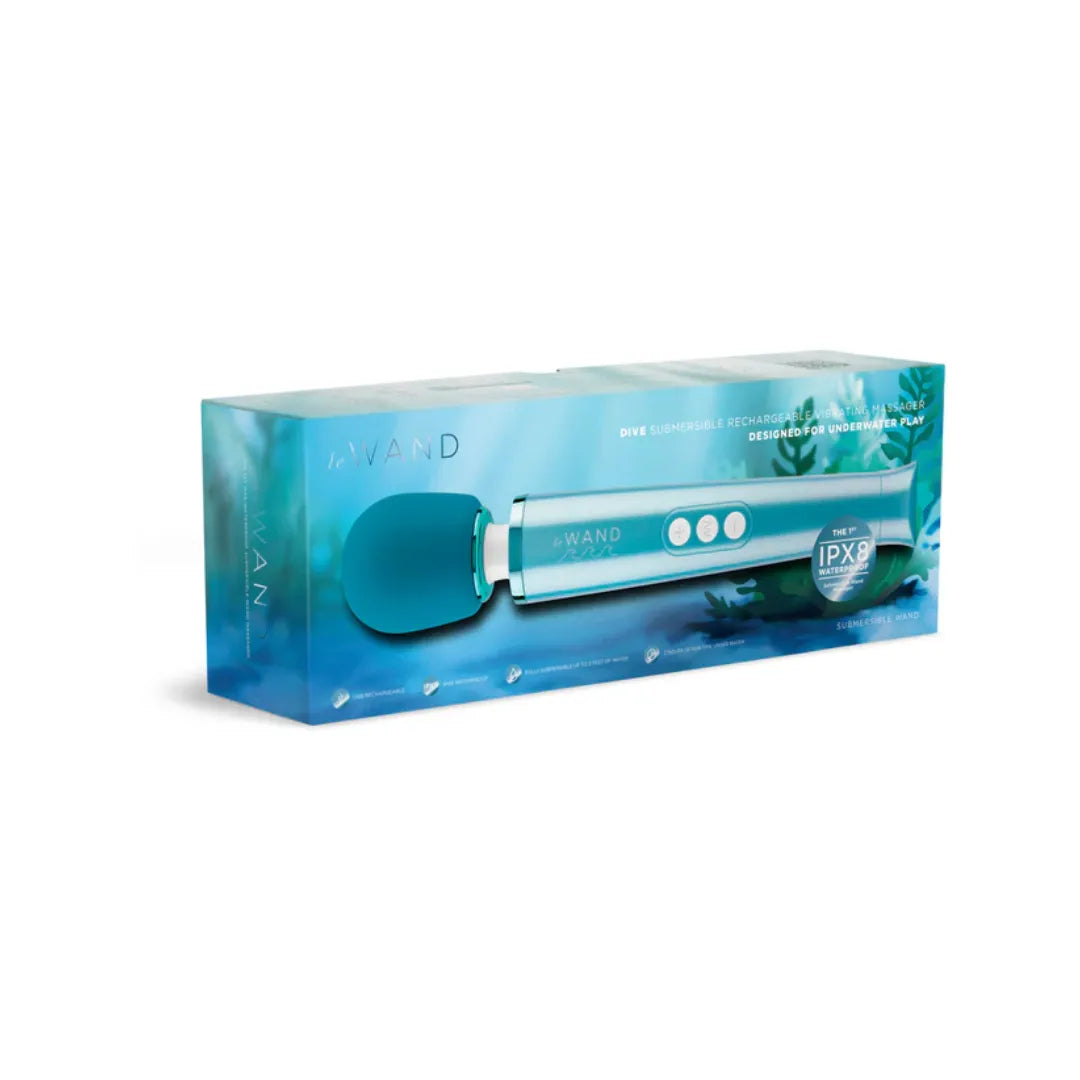 LE WAND DIVE SUBMERSIBLE RECHARGEABLE VIBRATING MASSAGER - Take A Peek