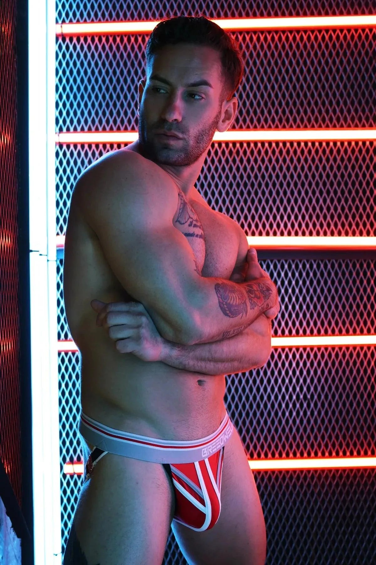 LOCKER ROOM JOCK RED - Take A Peek