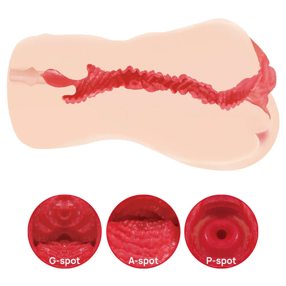 Kokos Vanilla Onahole 004 - Dual Layer Vagina Stroker - Take A Peek