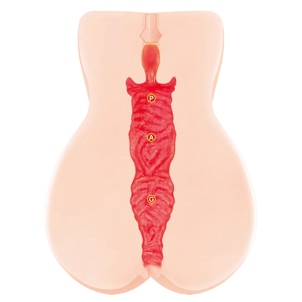 Kokos Vanilla Onahole 004 - Dual Layer Vagina Stroker - Take A Peek