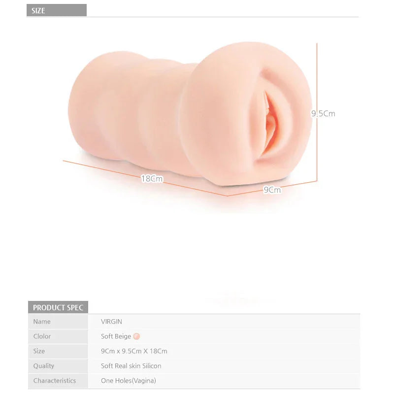 Kokos Three Sisters - Virgin - Vagina Stroker - Take A Peek