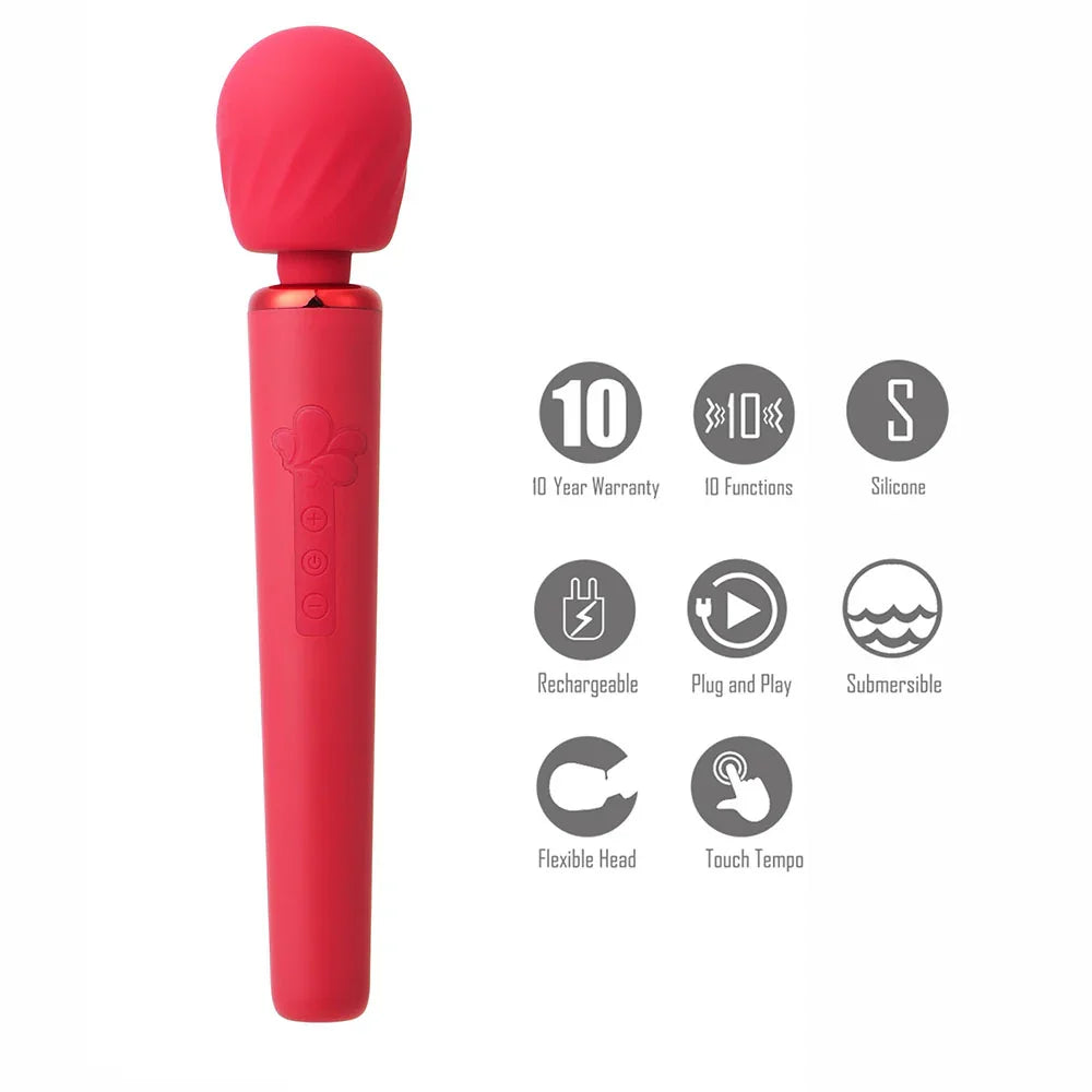 Maia NALA - - 30 cm USB Rechargeable Massage Wand - Take A Peek