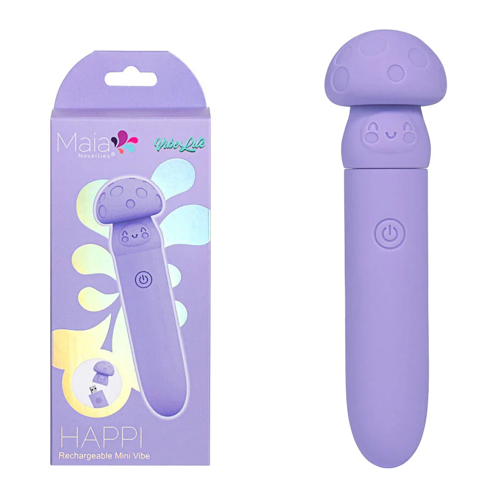 Maia HAPPI - 11.1 cm USB Rechargeable Bullet - Take A Peek