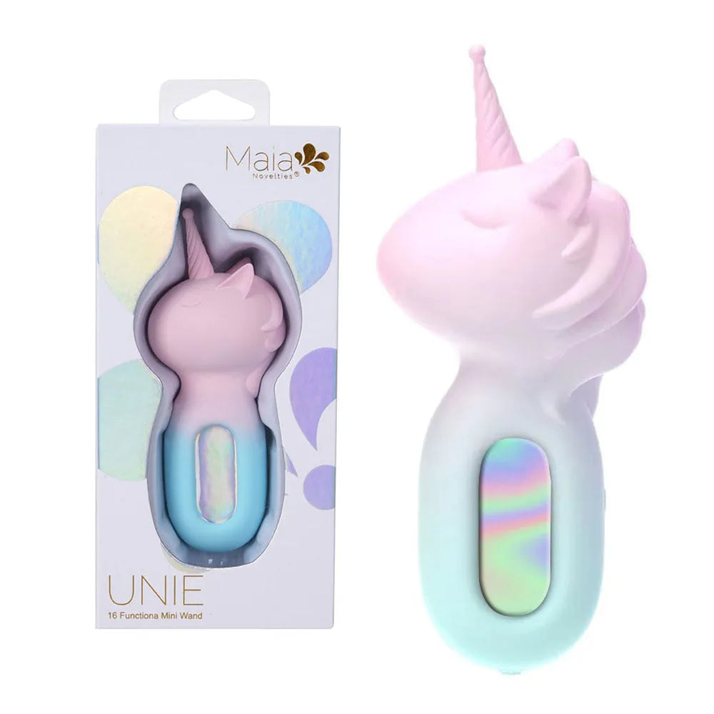 Maia UNIE - Pink/Blue USB Rechargeable Unicorn Wand - Take A Peek