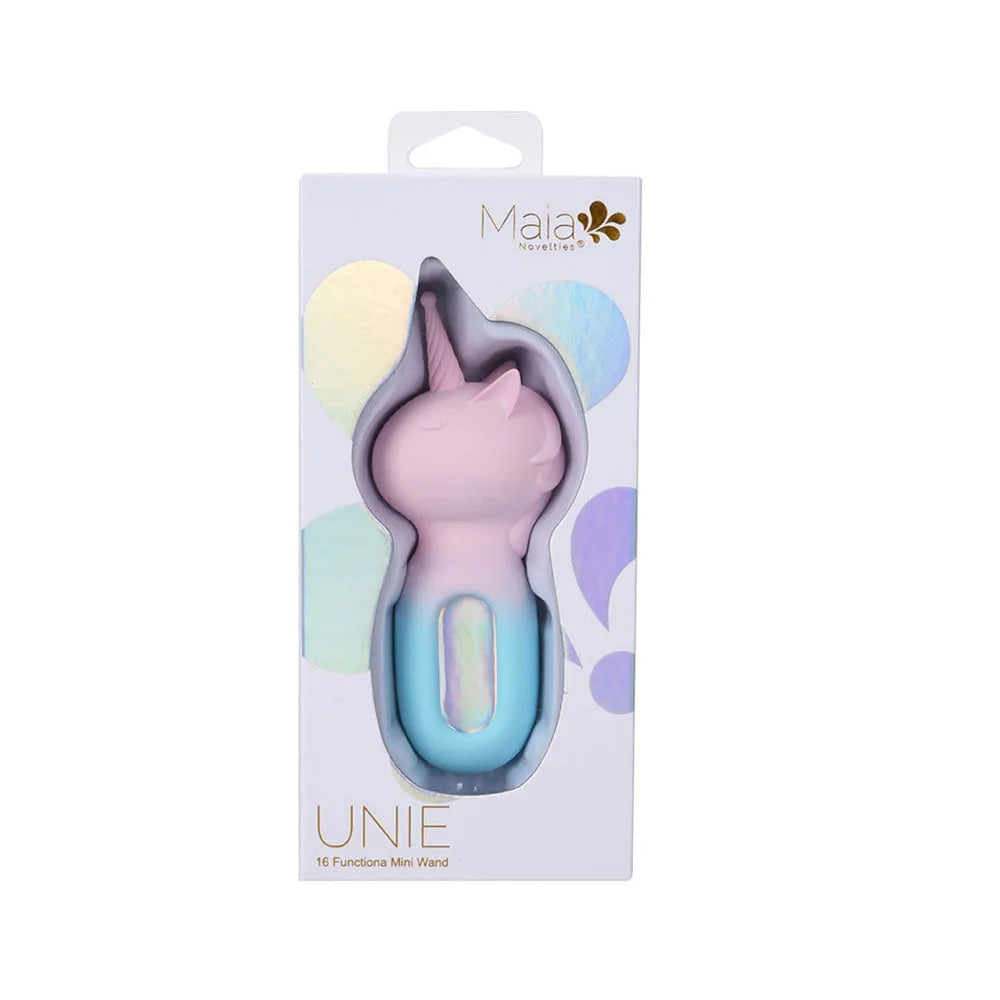 Maia UNIE - Pink/Blue USB Rechargeable Unicorn Wand - Take A Peek