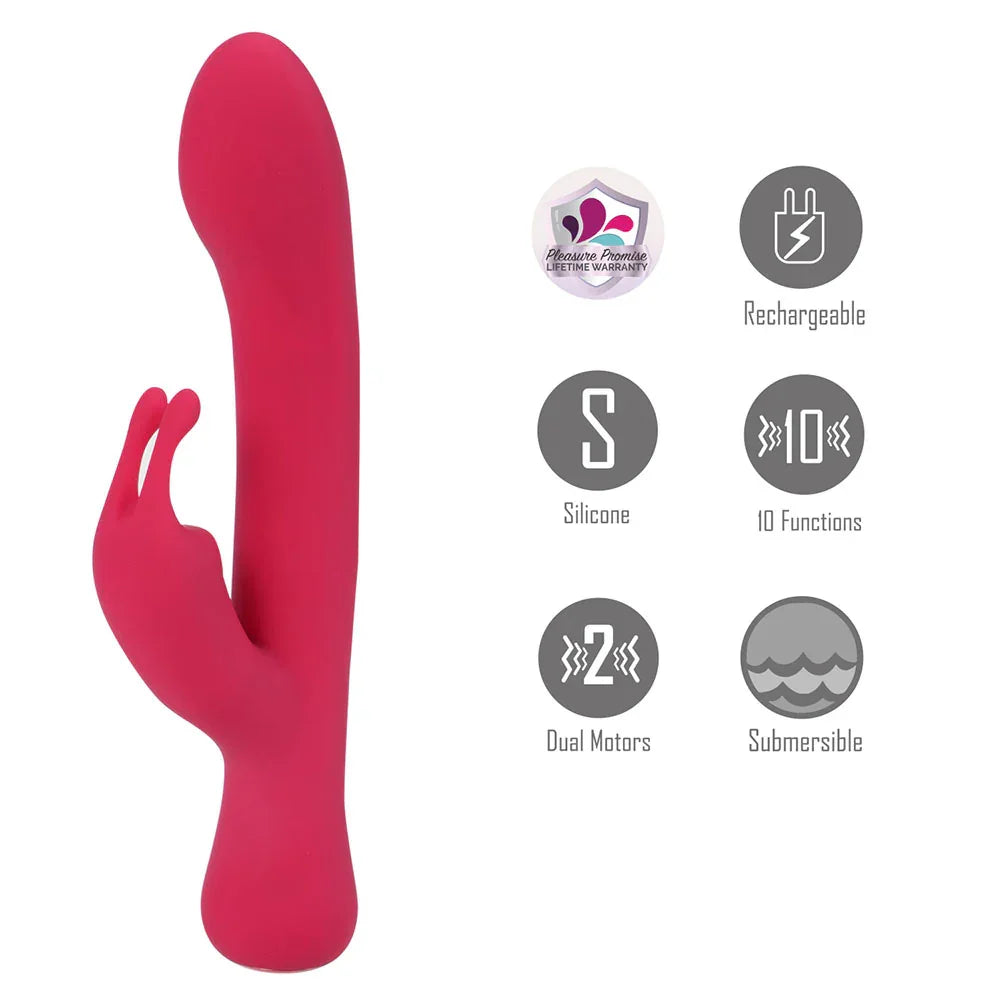 Maia ZARA - - 17.1 cm USB Rechargeable Rabbit Vibrator - Take A Peek