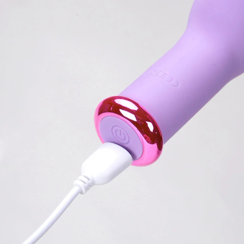 Maia MYLA - Lavender - Lavender 15.9 cm USB Rechargeable Butterfly Vibrator - Take A Peek