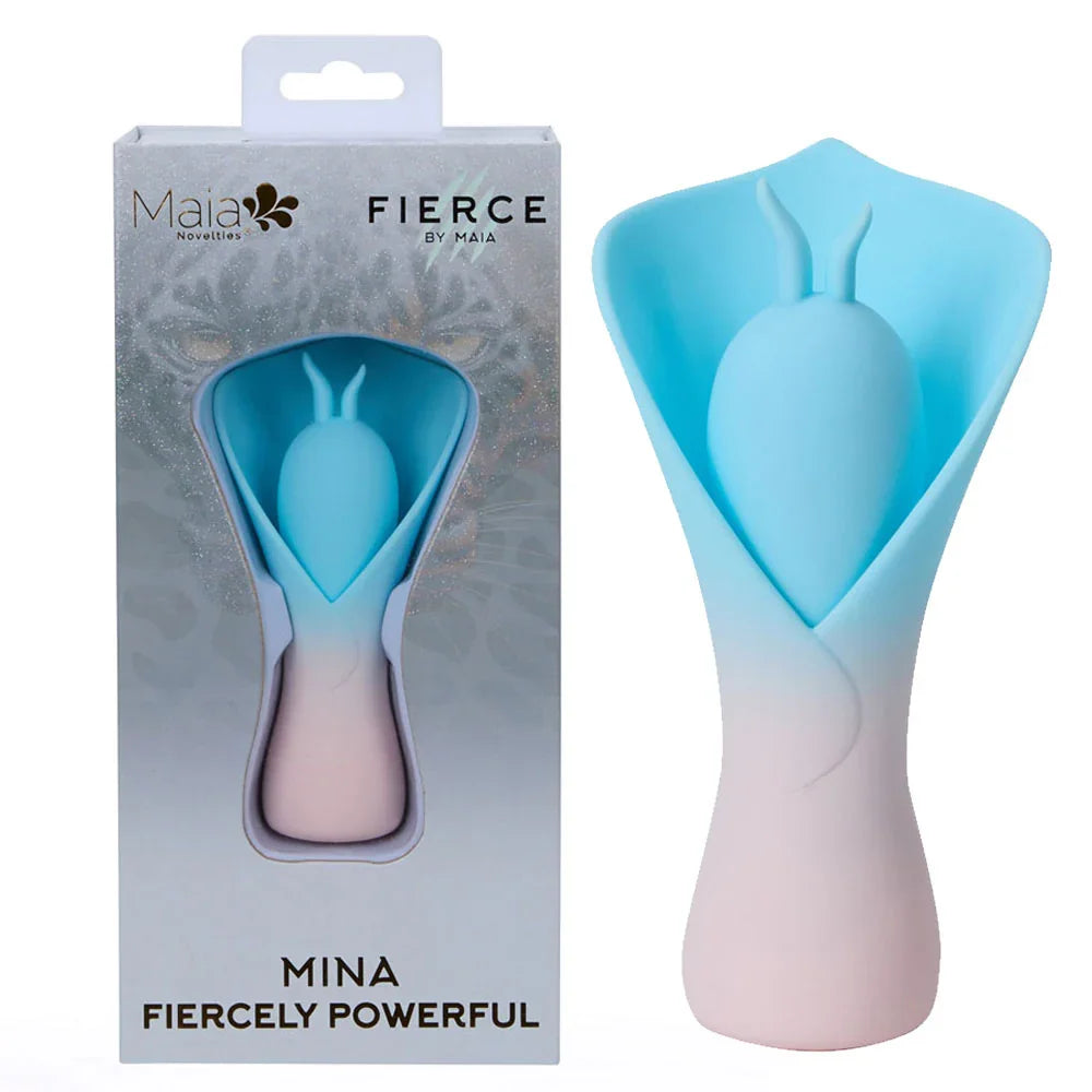 Maia MINA - - /Pink USB Rechargeable Fluttering Flower Stimulator - Take A Peek