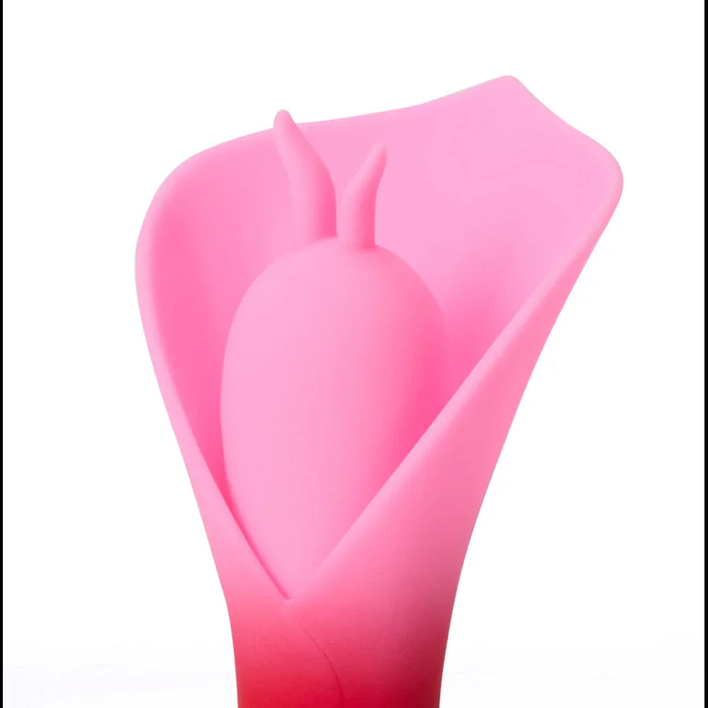 Maia MINA - - /Pink USB Rechargeable Fluttering Flower Stimulator - Take A Peek