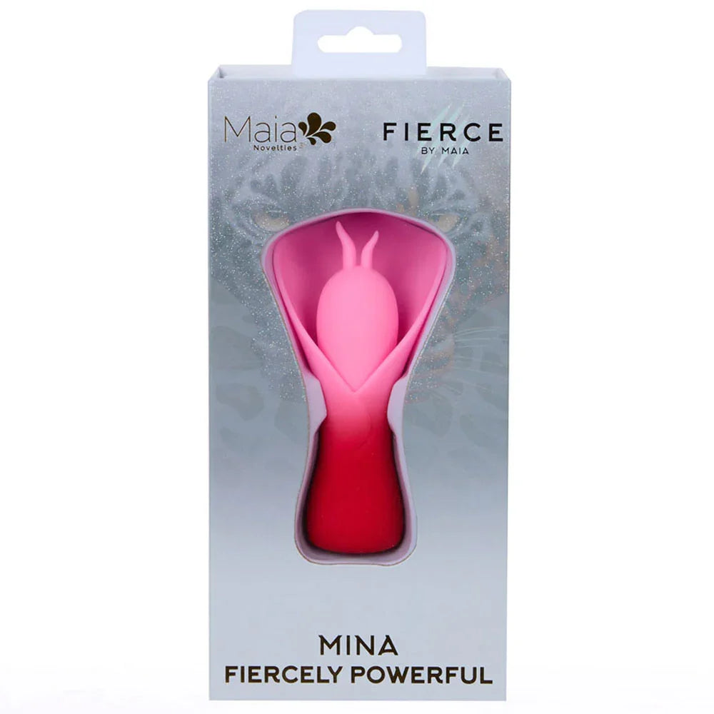 Maia MINA - - /Pink USB Rechargeable Fluttering Flower Stimulator - Take A Peek