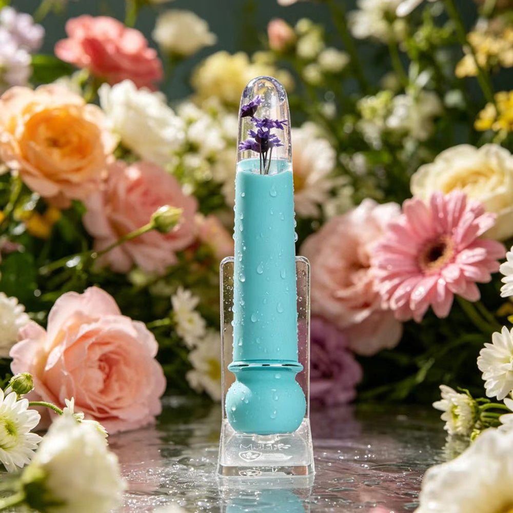 Maia FLORA - Teal - Teal 12.7 cm USB Rechargeable Powerful Bullet - Take A Peek